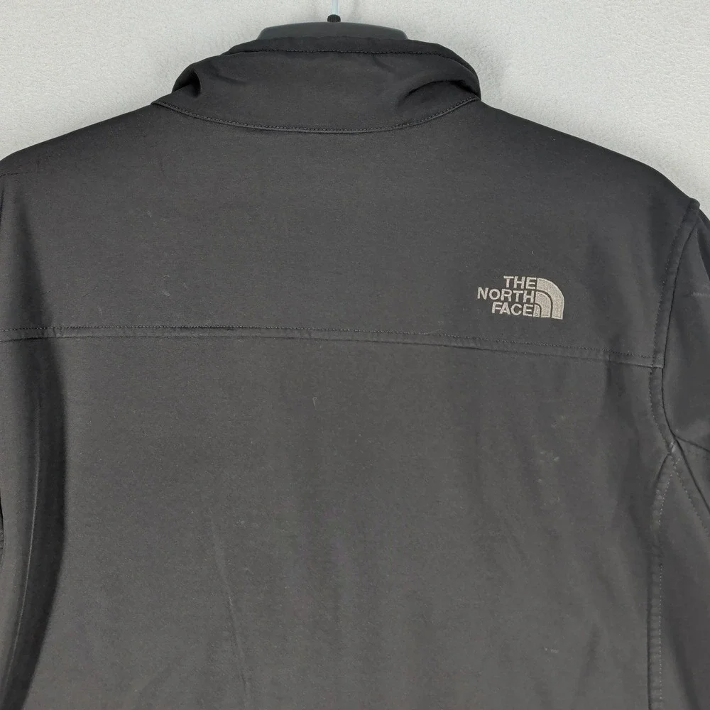 The North Face Jacket Mens XL Black Apex Bionic Softshell Windwall Fleece Lined